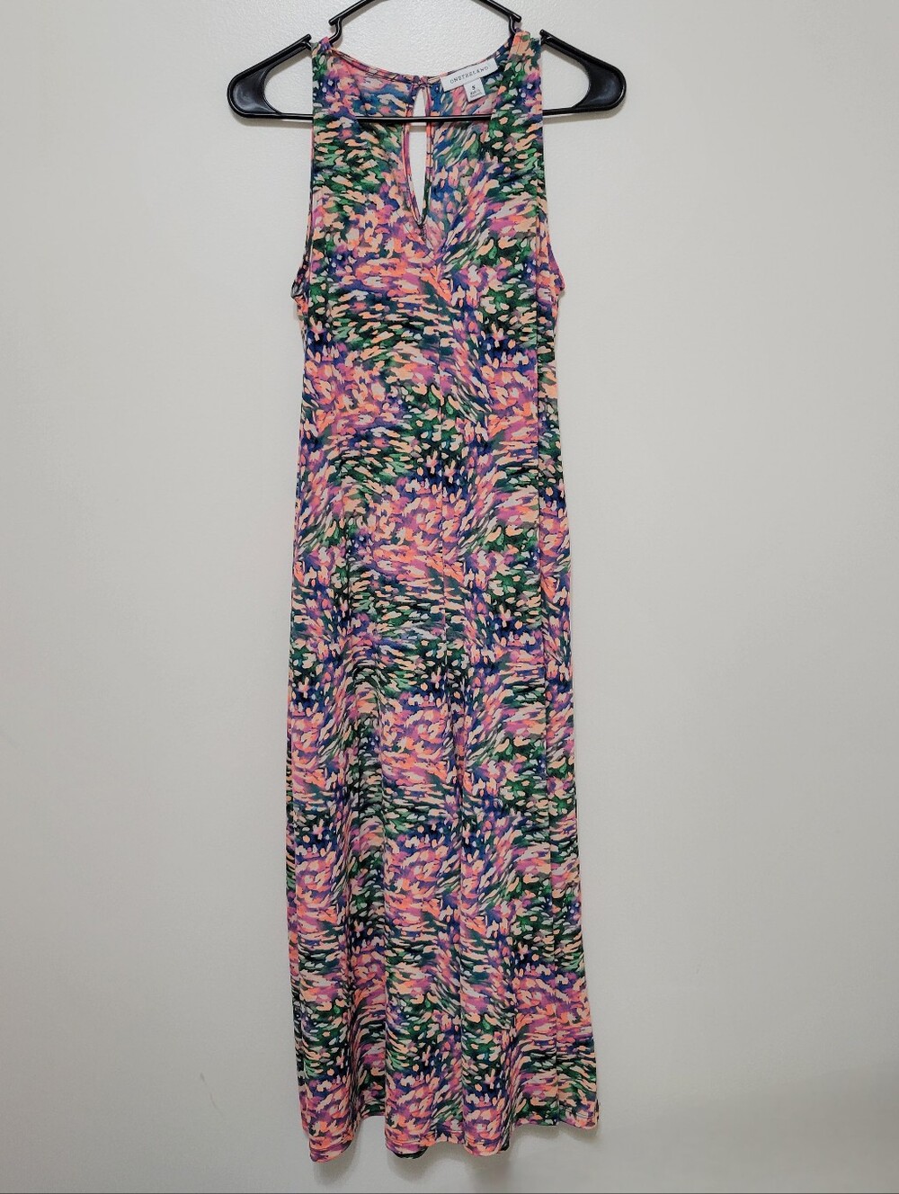 Nwot Ontheland Multicolor Wide Leg Jumpsuit With Pockeys